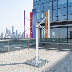 Generador Eólico Vertical de Alta Eficiencia con Diámetro de Rotor de 5.8m y 380V H-50kw en Venta - Product Image 6