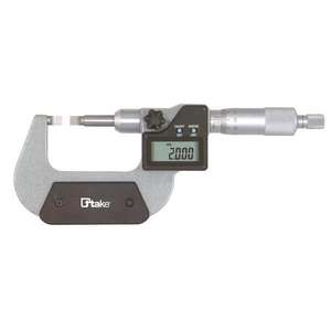 IP65 Digital Slot <b>Micrometer</b> Measuring Range 0-25mm for Precision Usage in Measurements - Product Image 1
