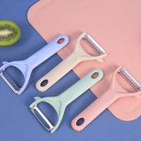 Ensemble de 3 couteaux à fruits en acier inoxydable, éplucheur de cuisine multifonctionnel pour la maison, ciseaux pour Chef de cuisine, couteau d'office pour fruits