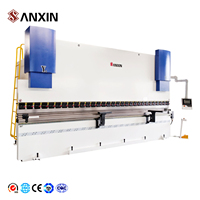 Presse plieuse hydraulique CNC entièrement automatique haute précision SANXIN 125t 200t 250t DA53T pour le pliage du métal et de l'acier inoxydable