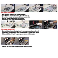 Résine polymère liquide UV transparente Trodat pour tampons auto-encreurs DIY et fabrication artisanale 2kg