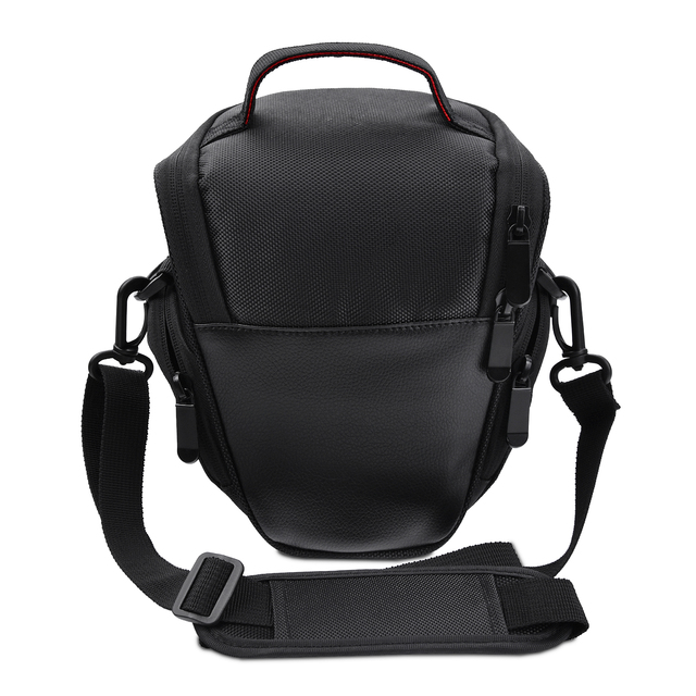 Fosoto Triangle Digital Camera Dslr Shoulder Bag Fashion Cover 1300d 6d 70d 760d 750d 80d 700d Soft Stylish Travel