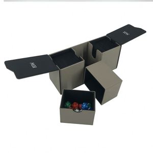 Boîte à cartes en PU sur le thème de Spider-Man, grise, personnalisée, pour cartes à collectionner, jeu de société, coins carrés, durable, portable - Product Image 2