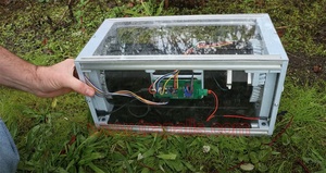 Humane Indoor Glass Live Catch <strong>Electronic</strong> <strong>Rat</strong> Automatic Capture Box Mouse <strong>Trap</strong> - Product Image 3