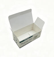 Boîte d'emballage pour sachets de thé écologique, biodégradable et recyclable, avec gaufrage personnalisé disponible, petite boîte en carton pliable pour petits articles