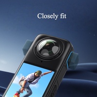 Coton coupe-vent réducteur de bruit pour microphone Insta360 X4 X5, pare-brise réutilisable, réduction du bruit du vent, amélioration audio