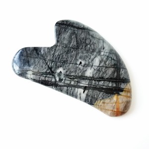 Popular vender Picasso Jasper guasha herramienta de forma de corazón, buena para <span class=keywords><strong>la</strong></span> salud punta guastone - Product Image 3