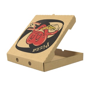 NUOVO 2025 Scatola per Pizza Personalizzata Riutilizzabile 33 35 CM 7/9/12 Pollici in Cartone Ondulato per Consegna Pizza con il Tuo Logo - Product Image 6