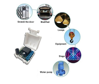 Interruptor de Control remoto inalámbrico para cortina electrónica, relé DC 12V 10A 1 canal 433MHZ RF