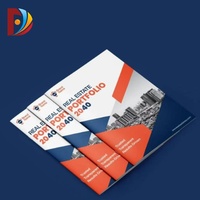 Brochure personnalisée en couleur, catalogue d'entreprise de la marque Fangda, prix bas, écologique, de bonne qualité, impression sur papier