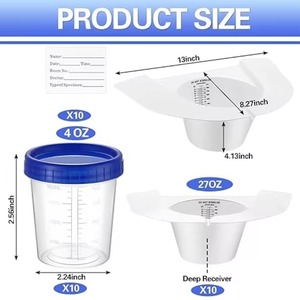 Urinals For Men Spill Proof Screw Cap Odor Shield Pee Container Portable Bottles For Men Elderly - Product Image 2