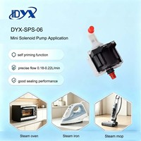 Pompe solénoïde à micro-vibration DYX-SPS-06 0,22 L/min 22 V pour robot de nettoyage de sol domestique, mini pompe à eau solénoïde 12-24 V CC