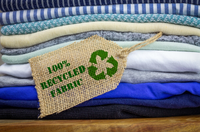 Fil de nylon recyclé à 100 % 70D/48F, 70D/68F, polyamide 6 DTY pré-consommation pour le tissage de tissus