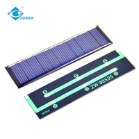 Panneau solaire époxy résistant aux intempéries 5,5 V Mini panneau solaire extérieur Chargeur 0,36 W Panneau solaire adhésif époxy ZW-9025-5,5 V