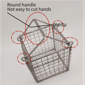 سلة تعقيم معدات طبية فائقة الصوت سلة تنظيف من الفولاذ المقاوم للصدأ لوازم المختبرات الصناعية - Product Image 5