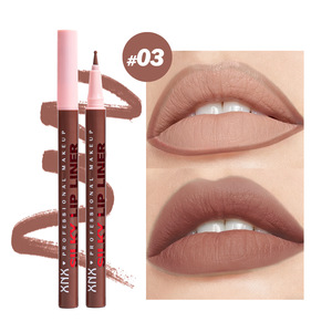 MLM Customizable Push Up <b>Lipstick</b> Pen Lip Liner Liquid Waterproof Matte Brown Travel Size Made In China Push up <b>lipstick</b> pen - Product Image 4