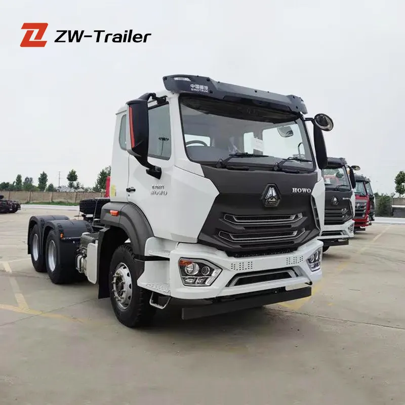 नई Howo 6x4 sinotruk सिर प्रमुख भूमिका निभाने 371hp 420hp चीन ट्रैक्टर ट्रक बिक्री के लिए