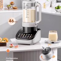 Mixeur Électrique Multifonctionnel 1750ml pour Smoothies, Lait de Soja, Soupes et Jus de Fruits – Usage Commercial et Domestique – 5+ Vitesses