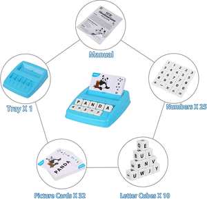 Popolare lettera di ortografia giocattolo per bambini <span class=keywords><strong>parole</strong></span> di plastica incantesimo <span class=keywords><strong>gioco</strong></span> 2 <span class=keywords><strong>In</strong></span> 1 educativo Flashcard apprendimento <span class=keywords><strong>gioco</strong></span> abbinamento alfanumerico - Product Image 3