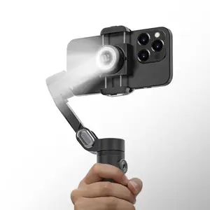 Smartphone Gimbal 3 As Stabilisator Ai Face Tracking Inception Handheld Ophanging Voor 15Promax Android Met Led Fill Light Statief