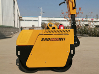 Compacteur vibrant à double tambour mini pour travaux de construction SRD800L 860kg à vendre