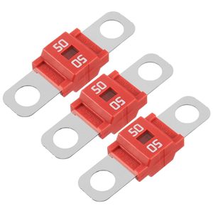 Fusible AMI / Midi 50A à courant élevé, fusible à visser 50 ampères pour voitures, camions, bus, caravanes, camping-cars - Product Image 1