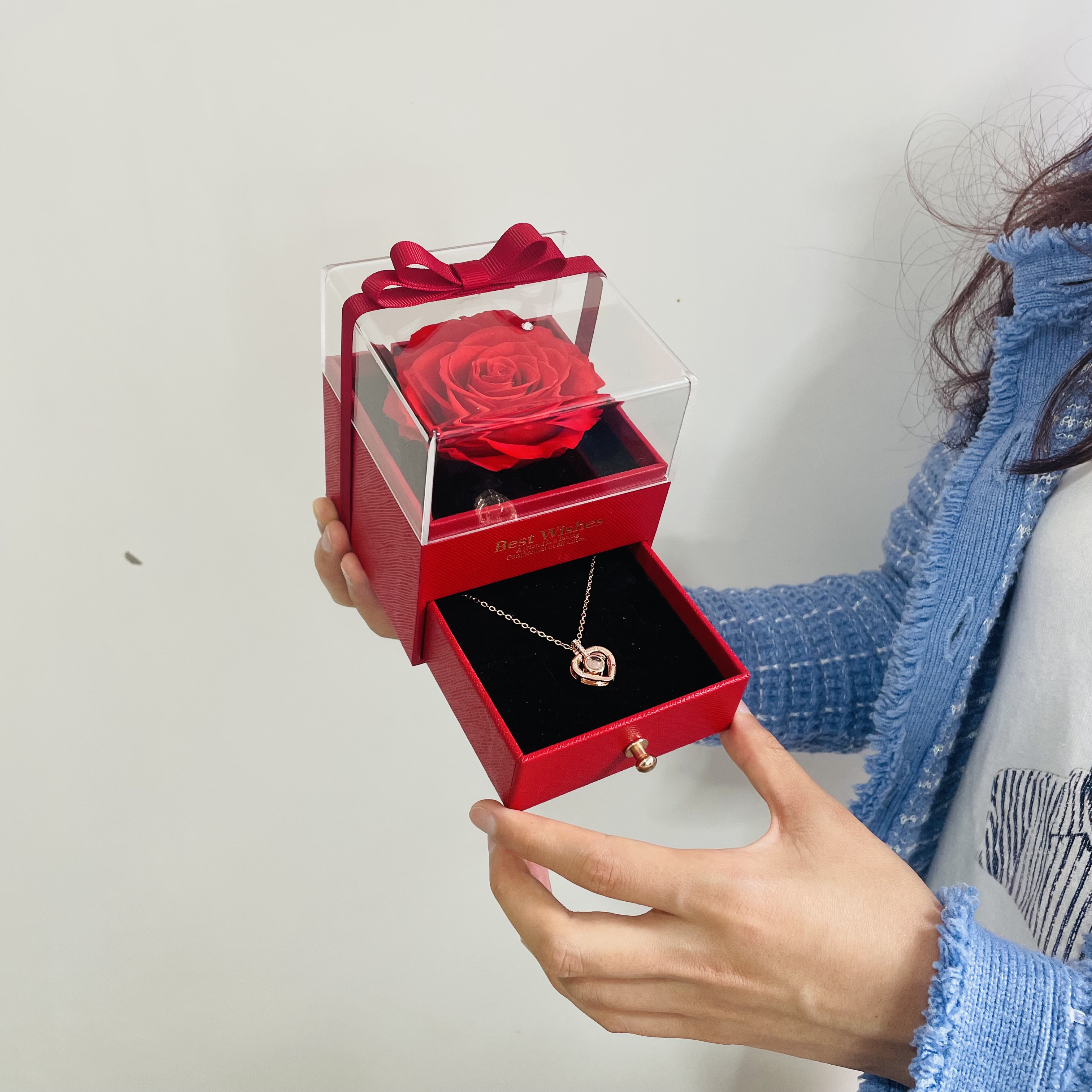 Red box flower