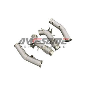 Tubería de Escape de Acero Inoxidable de Alto Rendimiento para Maserati <span class=keywords><strong>MC20</strong></span> <span class=keywords><strong>Cielo</strong></span> 3.0T V6 OPF, Tubos Rectos con Protección Térmica - Product Image 2