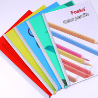 Plaques en PVC Foska 210x297mm A4 Taille Épaisseur 0.15mm & 0.2mm Reliure durable Couvertures brillantes transparentes pour liants ou dossiers