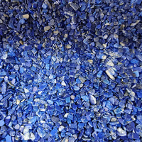 Vente en gros de copeaux de pierre de lapis-lazuli naturel de haute qualité, graviers de lapis-lazuli d'Afghanistan pour la décoration