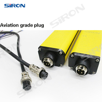 Siron Manufacturing DC10~30V IP65 Capteur de sécurité à rideau lumineux infrarouge étanche 10-300mm Détection universelle double