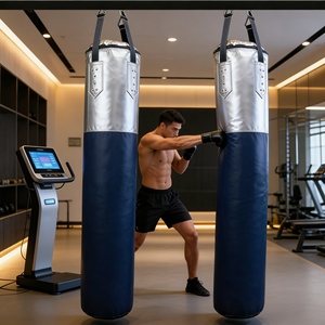 Sacos de Boxeo de Grado Comercial con Cubierta de Cuero PU Premium, Equipo de Boxeo de Lujo para Estudios de Alta Gama - Product Image 2