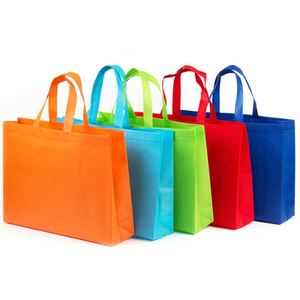 Bolsas de Compras Reutilizables Personalizadas, Ecológicas, Reciclables, de Tela No Tejida, con Logotipo - Product Image 3