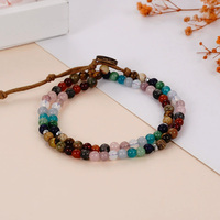 Mizilook RB6087-94 entrepôt en stock TR90 lunettes de soleil toutes formes verres polarisés 2 en un pour femmes bracelet en pierre naturelle