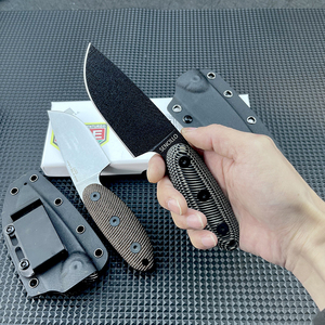 มีดอเนกประสงค์ขนาดเล็ก ด้ามจับเต็มด้าม ความแข็งสูง พร้อมปลอก Kydex หนาพิเศษ เกรดสำหรับการล่าสัตว์ เกรดอุตสาหกรรม EDC - Product Image 4