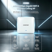 COMFAST CF-E393AX OEM WiFi6 3000Mbps Point d'accès Plafond POE Routeur Mesh Intérieur pour Hôtels et Supermarchés En Stock