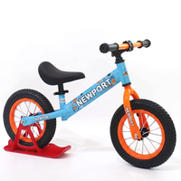 Bicicleta de Equilibrio para Niños Pequeños con Marco de Acero y Frenos de Disco SY - Bicicleta de Empuje para Aprender a Correr