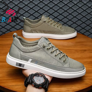 Nouvelle Collection Automne : Baskets Confortables et Légères en Soie Glacée pour Hommes – Mocassins Décontractés et Chaussures à Lacets - Product Image 3