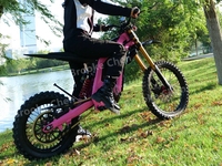 Moto électrique tout-terrain Arctic Leopard XF Pro 12Kw 72V, moteur coloré, 342N.m, pour adultes