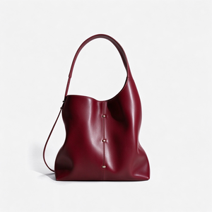 Versatile Large Capacity Soft PU <b>Leather</b> Shoulder <b>Bag</b> Tote <b>Bags</b> Zipper Open Closure for Daily Use Unique Vintage <b>Ladies</b> Handbags - Product Image 1