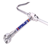 Accessoires pour machine de pulvérisation sans air électrique OEM, pistolet de pulvérisation de qualité DIY, double tige d'extension, tige de peinture au pistolet