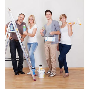 บันได 'ดาว' 7ขั้นสำหรับมืออาชีพอุปกรณ์ตกแต่งภายในความจุ150กก. - Product Image 4