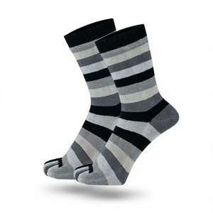 Custom Logo Youth Five Toe Ankle <b>Socks</b> Bottom Colorful Nylon/Cotton Unisex Breathable Eco-Friendly Yoga Basketball - Product Image 4