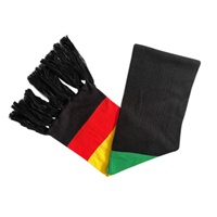 Bufandas de Punto Rasta Personalizadas para Mujer, Bufanda de Punto Acrílica Lisa con Flecos para Hombre