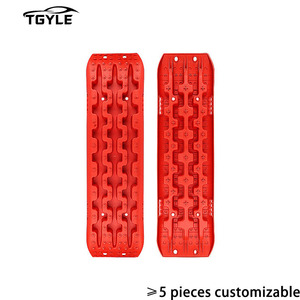 Chaînes à neige tout-terrain Maidesen pour voiture, plaque antidérapante de secours automobile, kit d'outils d'urgence, assistance à la traction boue/sable 10T, garantie 6 mois - Product Image 1