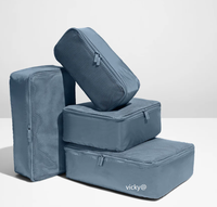 Organisateur de bagages de voyage pour enfants personnalisé, cubes de rangement pour enfants pour sous-vêtements et vêtements