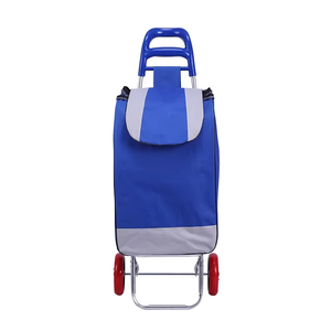 Chariot pliable portatif <span class=keywords><strong>à</strong></span> la maison chariot <span class=keywords><strong>à</strong></span> provisions pliable <span class=keywords><strong>de</strong></span> traction <span class=keywords><strong>de</strong></span> roue <span class=keywords><strong>de</strong></span> roulement pour le supermarché - Product Image 4