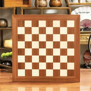 Factory Direct Sale High-end Solid Wood <strong>Chess</strong> <strong>Board</strong> for Western <strong>Chess</strong> and Card Games - Product Image 1