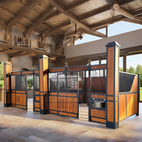 Conception d'installations équestres Shinehope : Porte de box préfabriquée pour chevaux, portail de box, écurie.