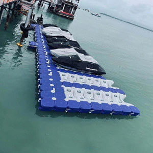 Muelle flotante Plástico Pontoon Jetty Marina Used <span class=keywords><strong>Parking</strong></span> Boat and Jet Ski Docks - Product Image 6
